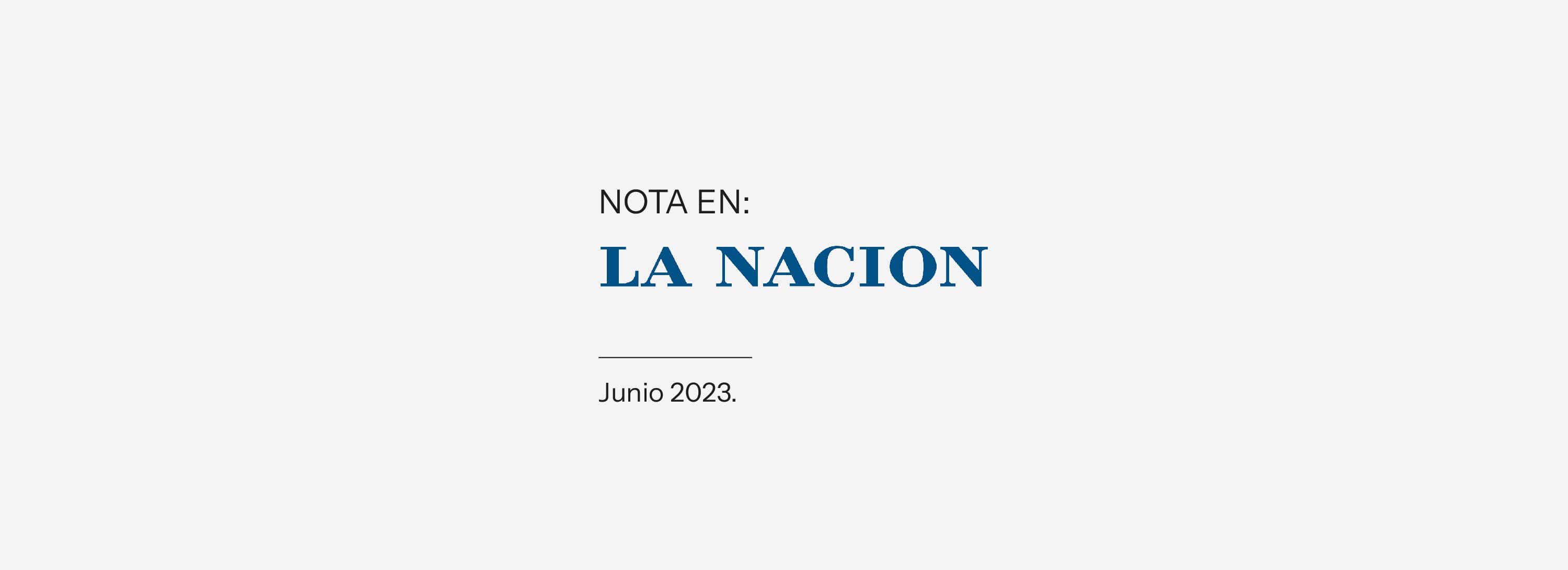 Nota en La Nación sobre La Montaña Concreta 